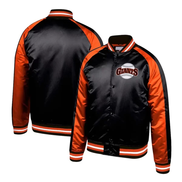 Colorblocked San Francisco Giants Black Jacket