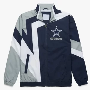 Dallas Cowboys Star Windbreaker Nylon Jacket