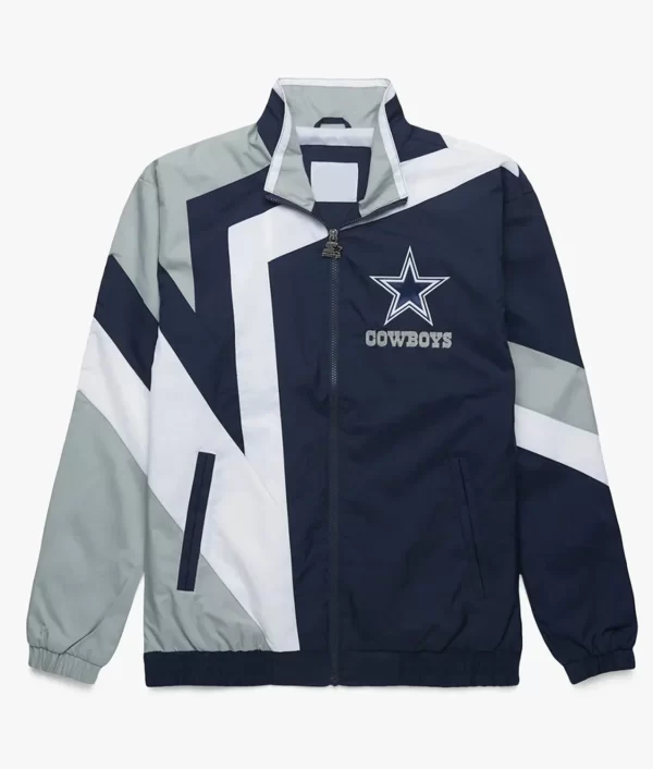 Dallas Cowboys Star Windbreaker Nylon Jacket