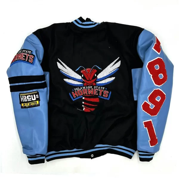 Delaware State Hornets Ole Skool Varsity Wool Jacket