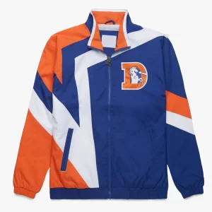 Denver Broncos Star Windbreaker Nylon Jacket