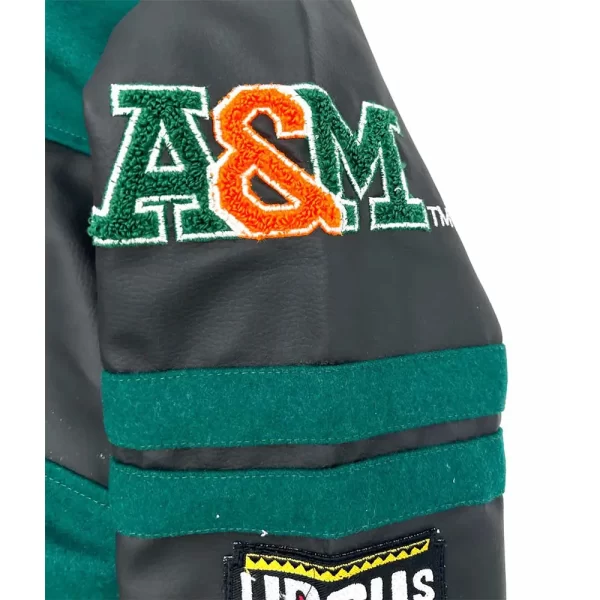 Florida A&M Rattlers Ole Skool Letterman Jacket