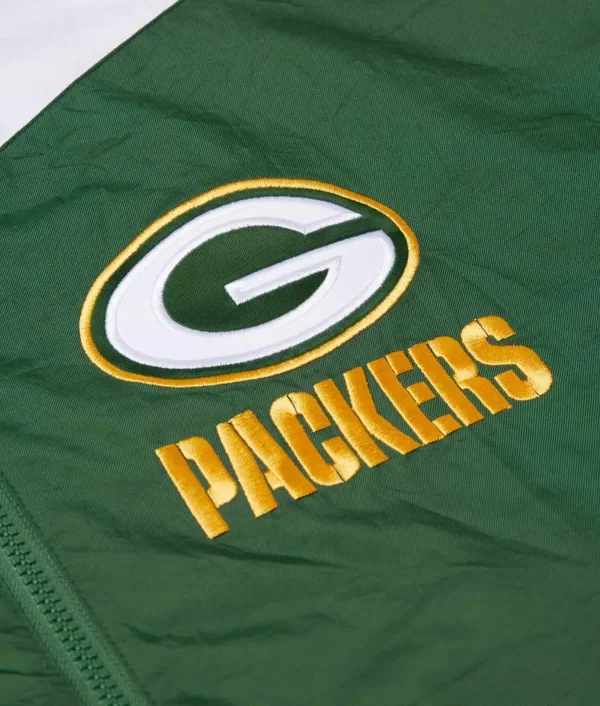 Green Bay Packers Star Windbreaker Jacket