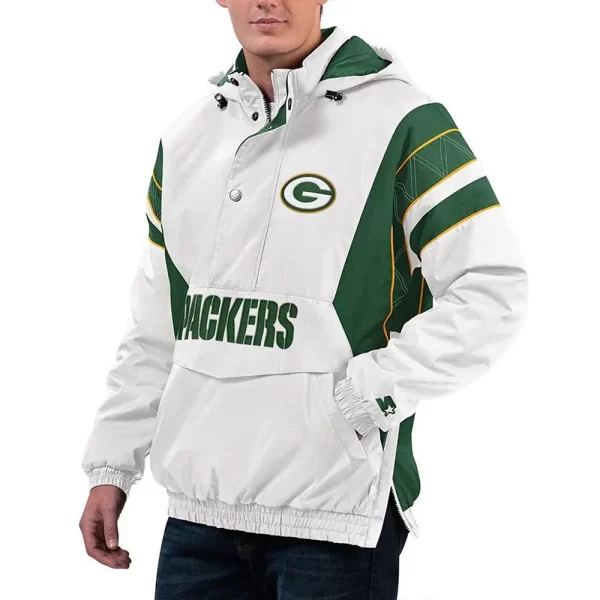 Home Team Green Bay Packers White Jacket