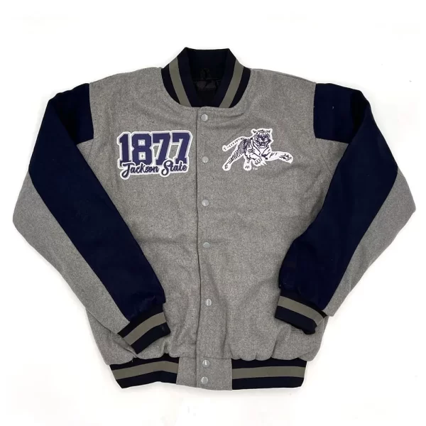 Jackson State Tigers Letterman Wool Varsity Jacket