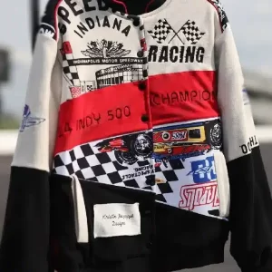 Kristin Juszczyk Indy 500 Varsity Jacket