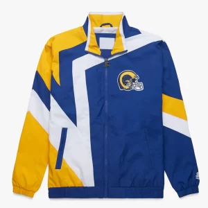 LA Rams Star Windbreaker Nylon Jacket