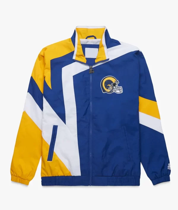 LA Rams Star Windbreaker Nylon Jacket