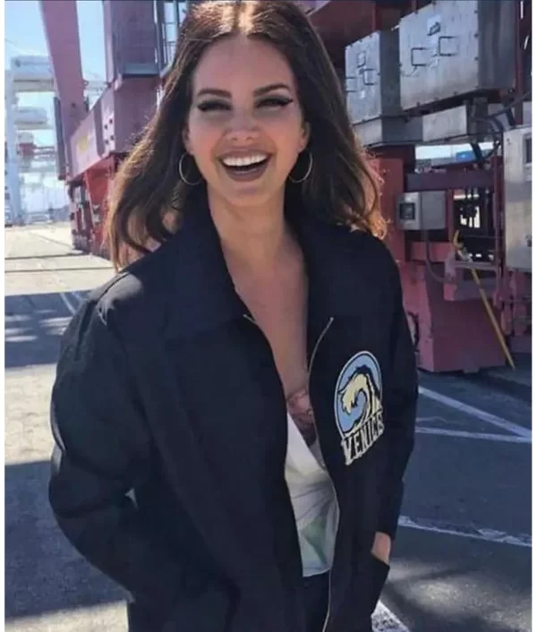 Lana Del Rey Venice Black Jacket