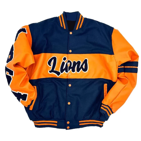 Lincoln Lions Ole Skool Wool Letterman Jacket