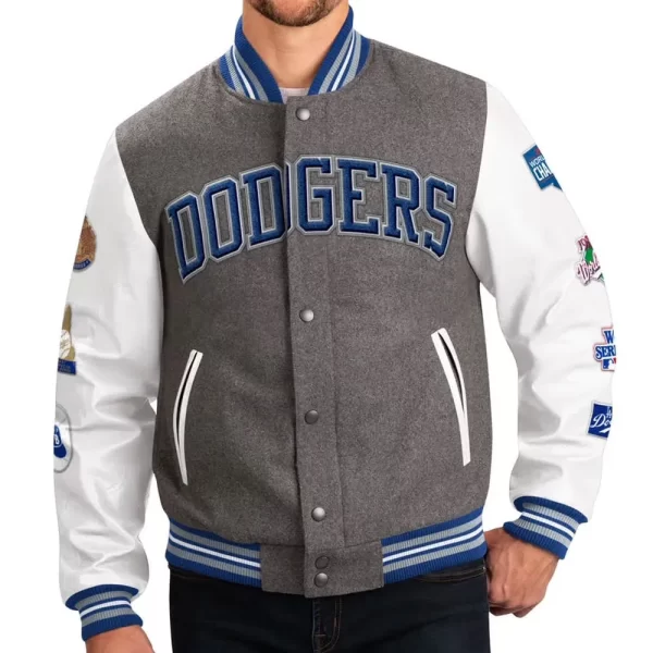 Los Angeles Dodgers Challenger Wool Varsity Jacket