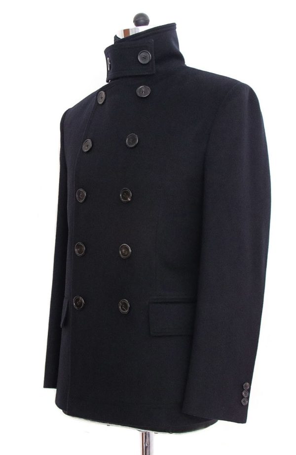 Mens Fitted Peacoat Black Quantum Of Solace Ending