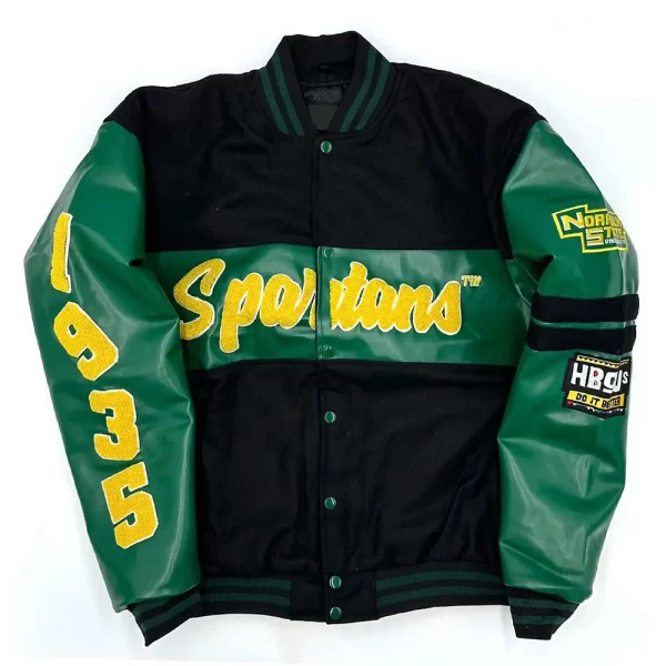 Michigan State Spartans Ole Skool Varsity Wool Jacket