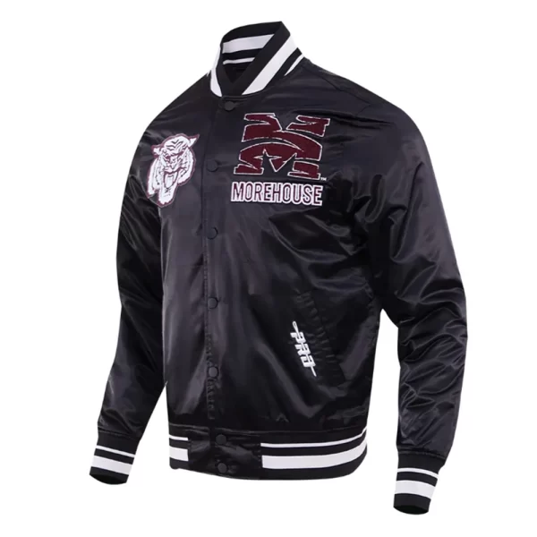 Morehouse College Classic Rib Satin Jacket