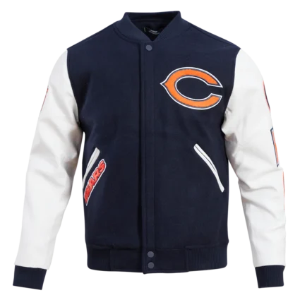 NFL Chicago Bears Classic Wool Men's Varsity Jacket