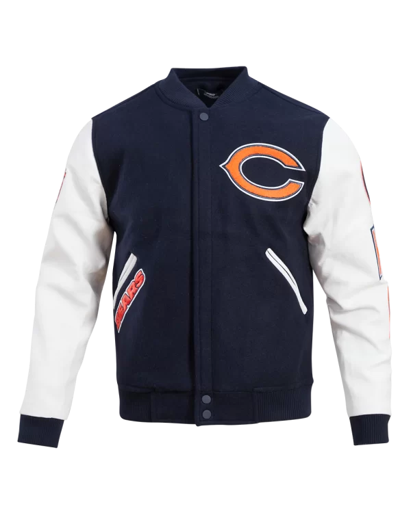 NFL Chicago Bears Classic Wool Men's Varsity Jacket