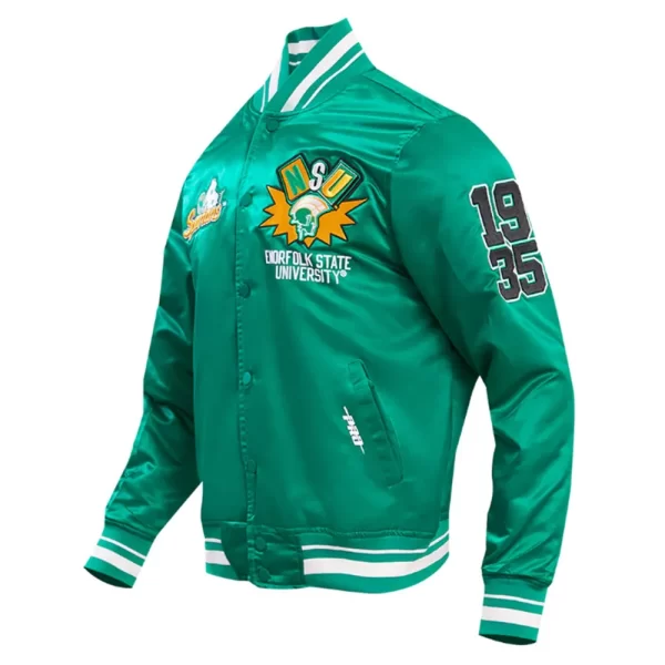 Norfolk State University Homecoming Rib Satin Jacket