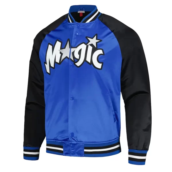 Orlando Magic Double Clutch Blue Satin Jacket