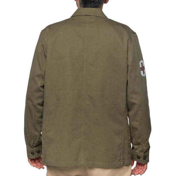 Portuguese Flannel Army Medic Green Jacket