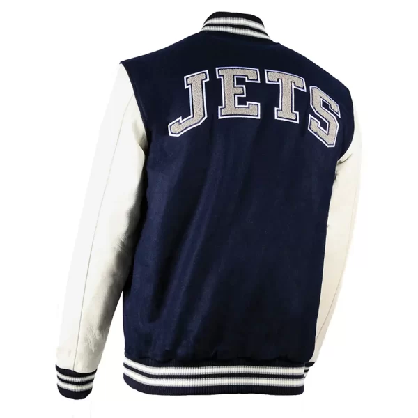 Prospect Winnipeg Jets Navy & White Varsity Wool Jacket