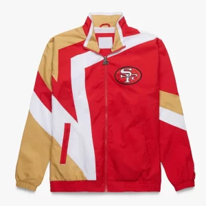 San Francisco 49ers Star Windbreaker Nylon Jacket