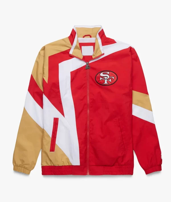 San Francisco 49ers Star Windbreaker Nylon Jacket