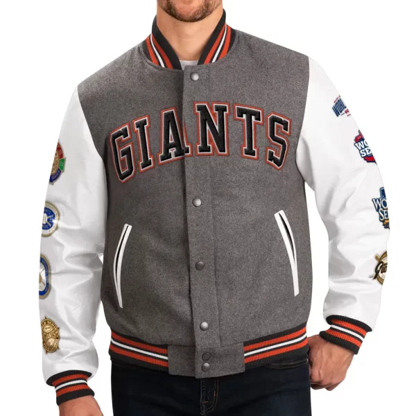 San Francisco Giants Challenger Wool Varsity Jacket