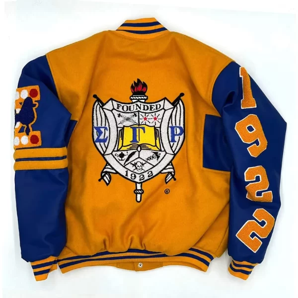 Sigma Gamma Rho Ole Skool Wool Varsity Jacket