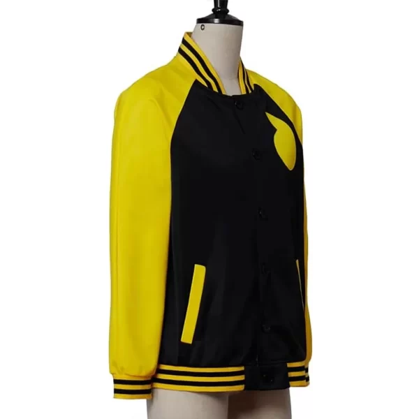 Soul Eater Black and Yellow Varsity Jacket