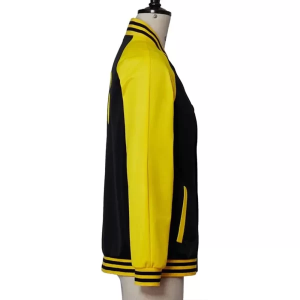 Soul Eater Black and Yellow Varsity Jackets