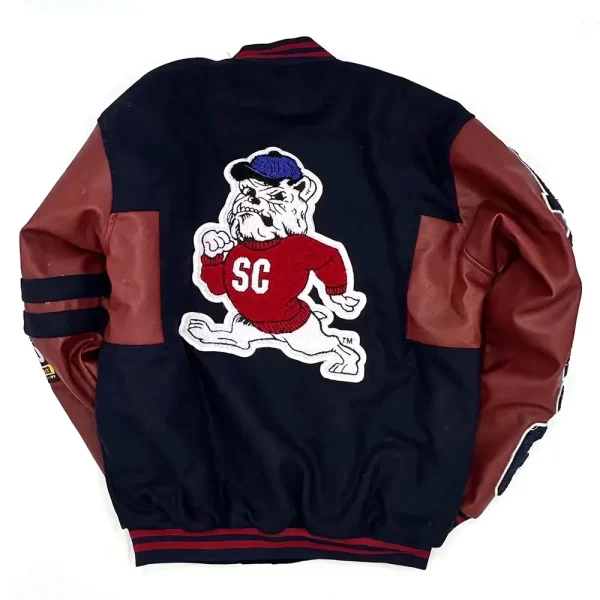 South Carolina State Bulldogs Ole Skool Wool Varsity Jacket