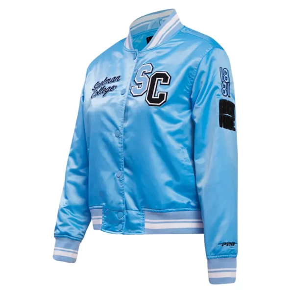 Spelman College Classic Rib Satin Jacket