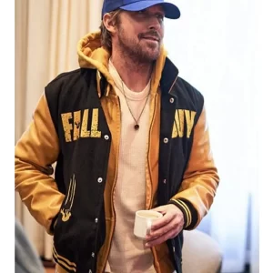 The Fall Guy Ryan Gosling Wool Varsity Jacket