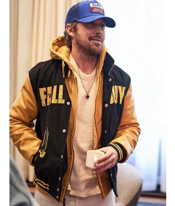 The Fall Guy Ryan Gosling Wool Varsity Jacket