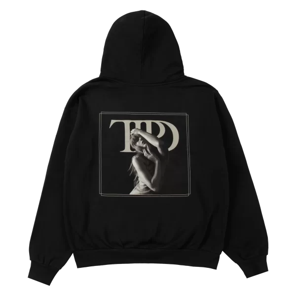 The Tortured Poets Department Black Hoodie