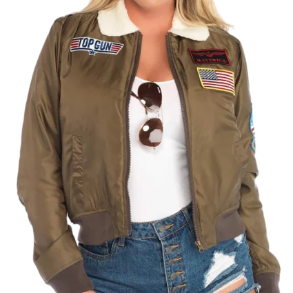 Top Gun Philadelphia Eagles Cheerleaders Satin Jacket