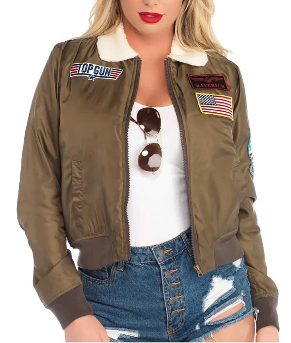 Top Gun Philadelphia Eagles Cheerleaders Satin Jacket