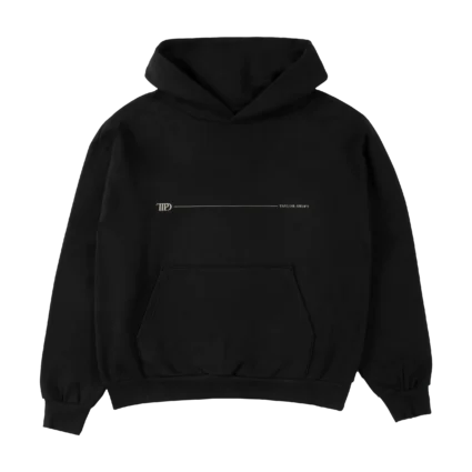 Tortured Poets Department Black Hoodie
