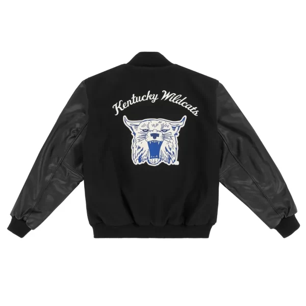 University of Kentucky 1965 Varsity Black Wool Jacket