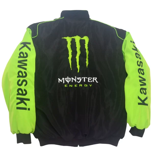 Vintage Racing Monster Green Jacket