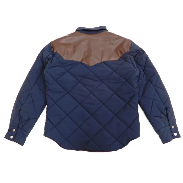 Yoke Quilted Western Jacket