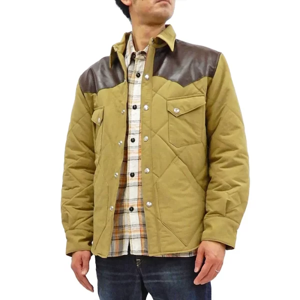 Yoke Quilted Western Jackets