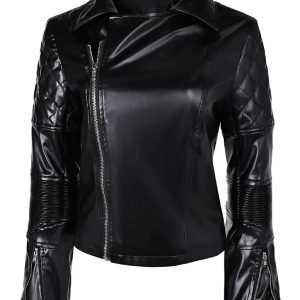 Anya Taylor-Joy A Mad Max Saga Black Leather Jacket