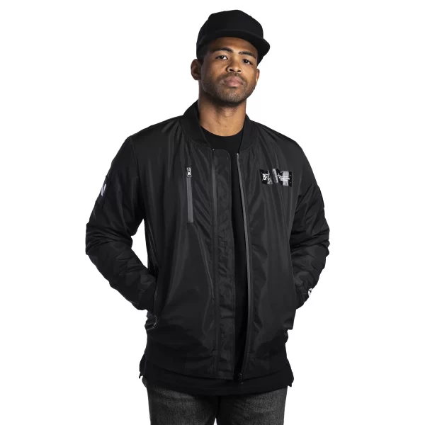 Battlefield 2042 Xbox Black Bomber Jacket