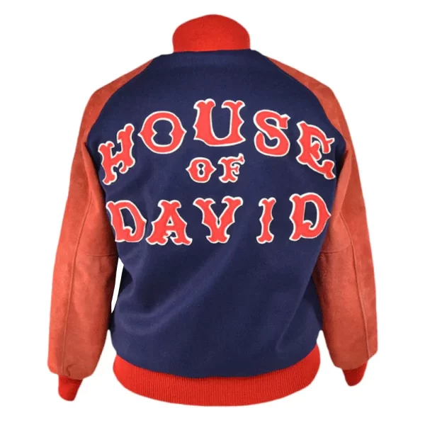 House of David 1935 Full-Button Varsity Wool Jacket