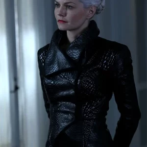 Jennifer Morrison Once Upon A Time Black Leather Jacket