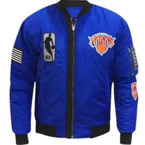 New York Knicks Black History Collection Flight Jacket