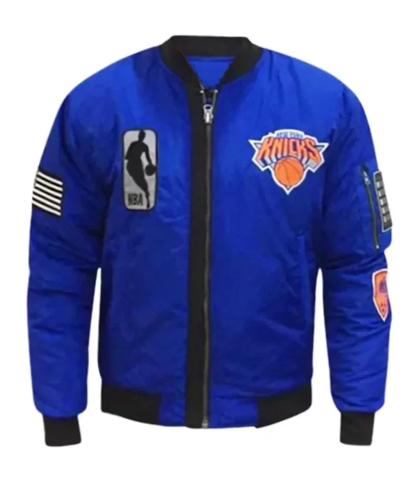 New York Knicks Black History Collection Flight Jacket