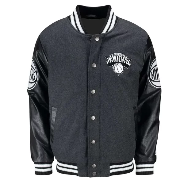 New York Knicks First Rounder Wool Varsity Jacket