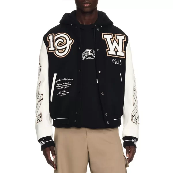 Off-White Classic Of 2013 Varsity Jacket